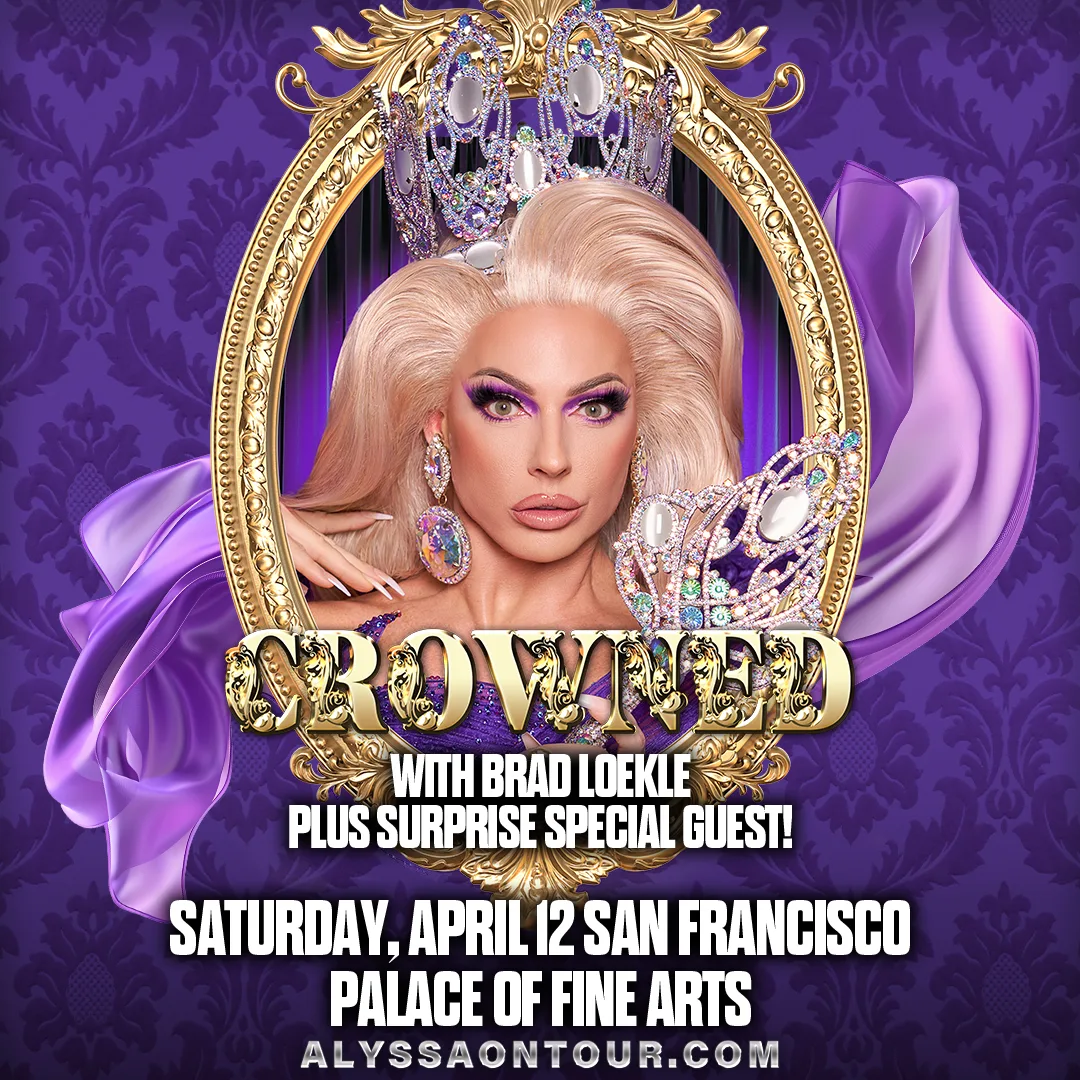 Alyssa Edwards: Crowned – North America tour 2025 with Brad Loekle plus surprise special guest!