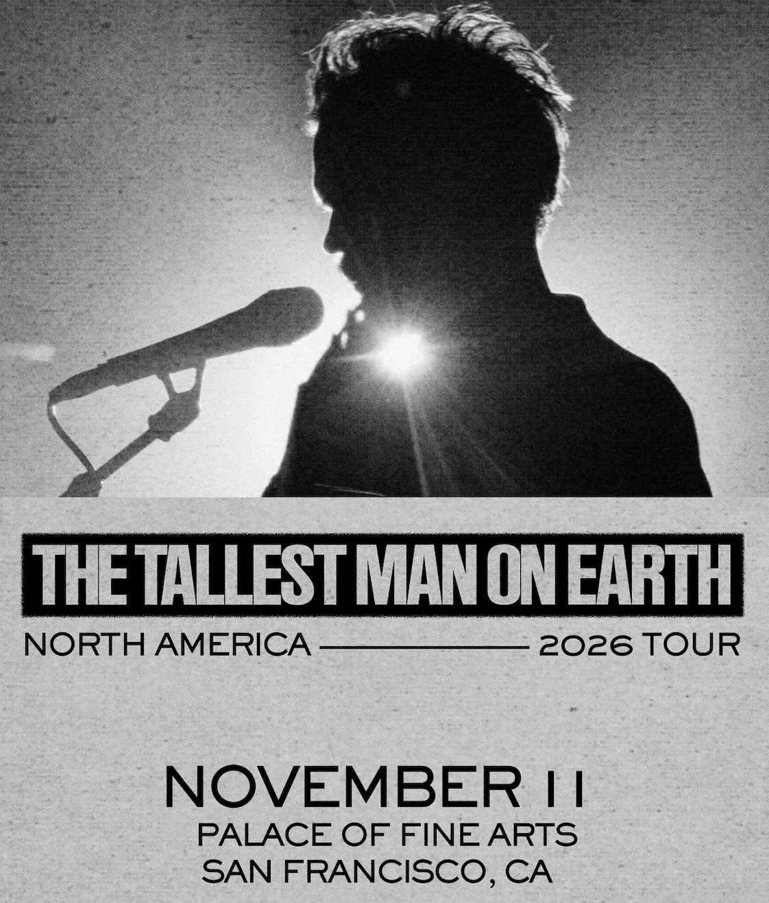 The Tallest Man on Earth
