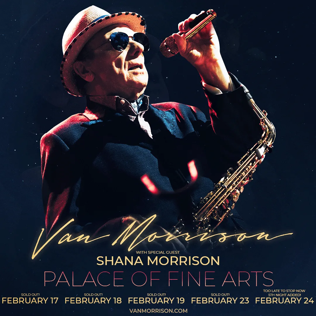 Van Morison with Shana Morrison. Special Guest Elvin Bishop