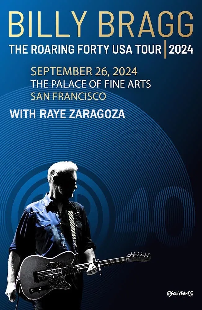 Billy Bragg with Raye Zaragoza