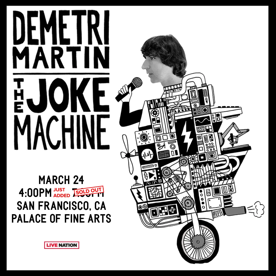 Demetri Martin - Joke Machine