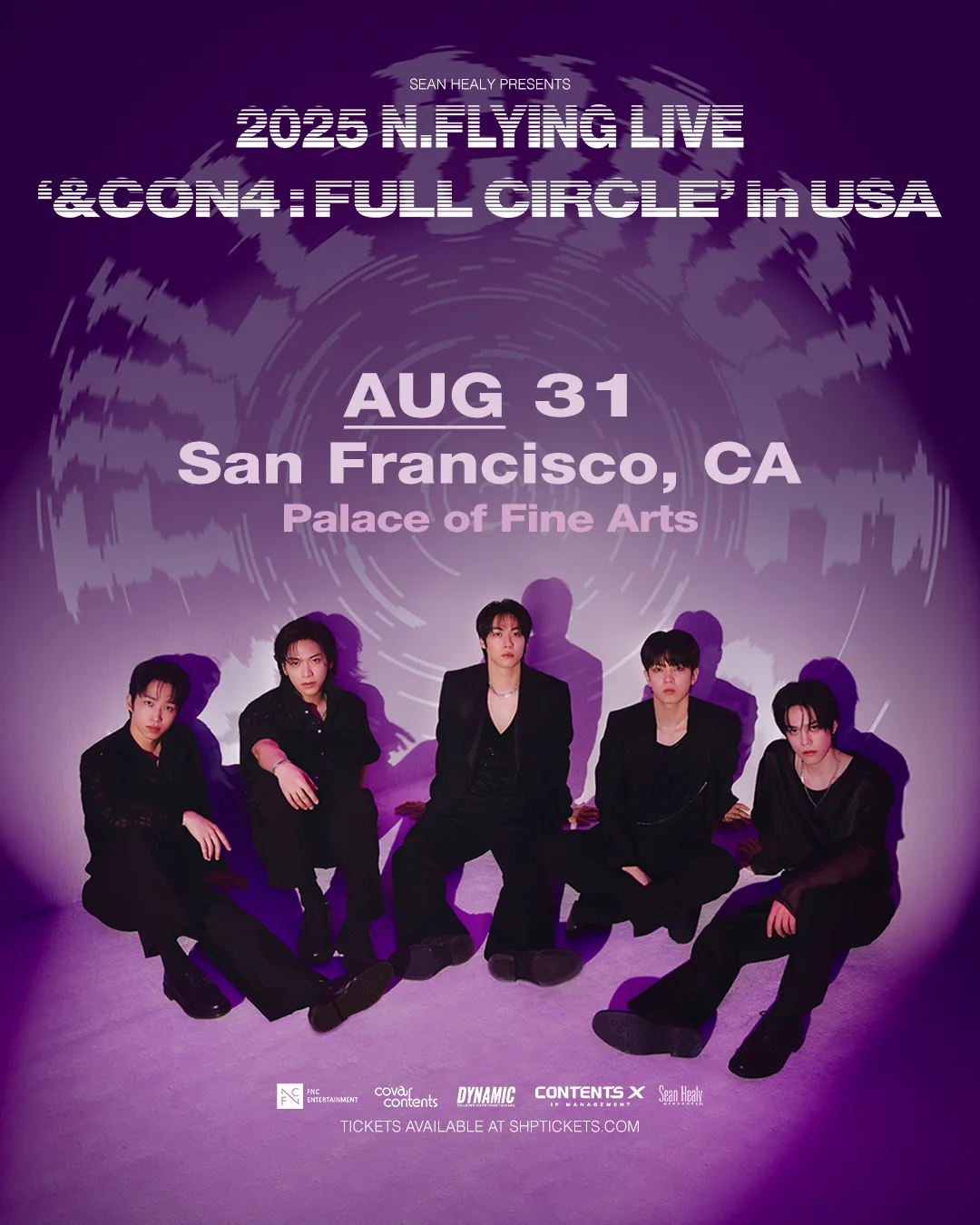 2025 N.FLYING LIVE ‘&CON4:FULL CIRCLE’ in USA