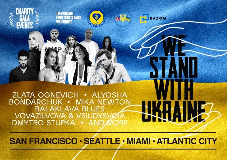 CHARITY GALA EVENT • "WE STAND WITH UKRAINE"